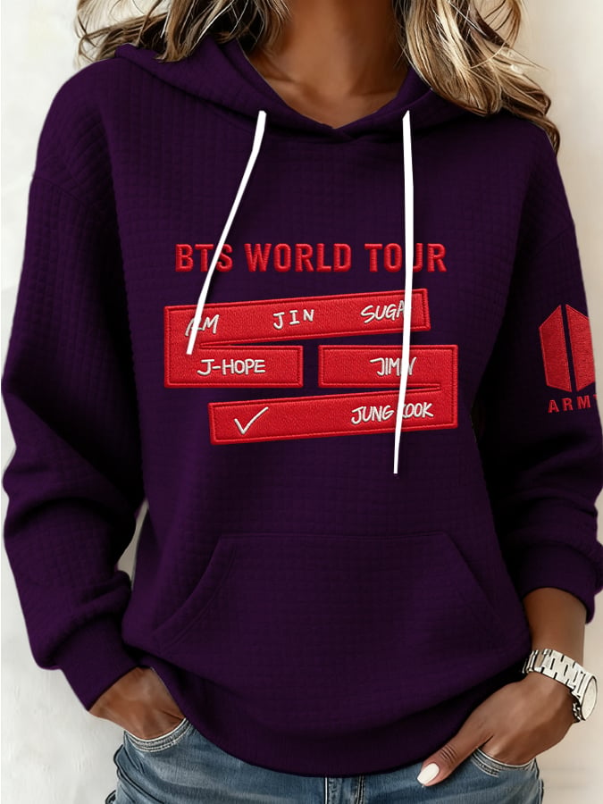 🔥Buy 3 Get 15% Off🔥Women's Retro Leisure Print Hoodie