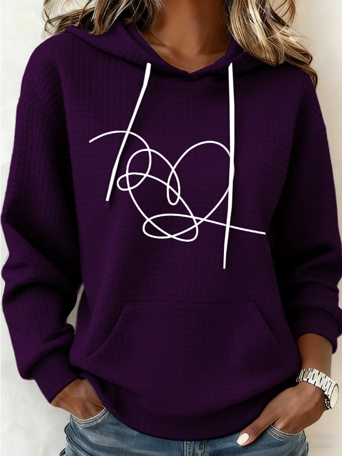 🔥Buy 3 Get 15% Off🔥Women's Retro Leisure Print Hoodie