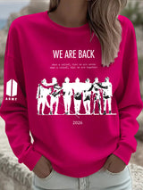 🔥Buy 3 Get 15% Off🔥Women's BTS Back to Artistic Comfort Sweatshirt