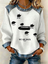 🔥Buy 3 Get 15% Off🔥Women's Leisure  Print Sweatshirt