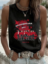 🔥Buy 3 Get 15% Off🔥Women's 2026 Music Tour Printed Vest
